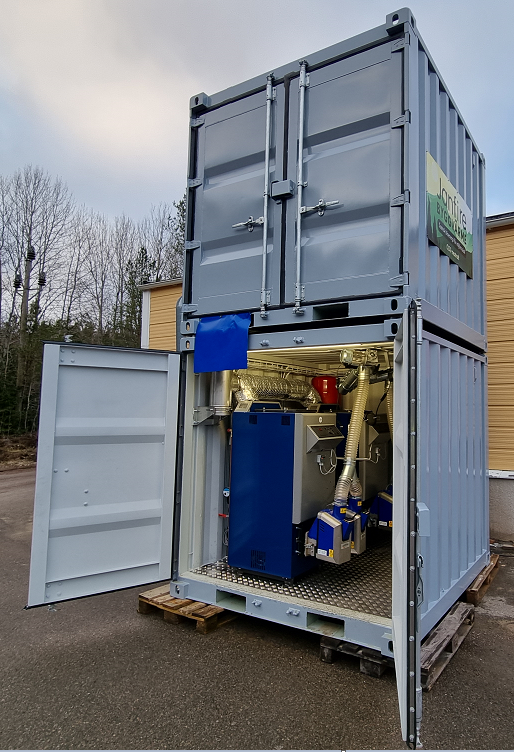 Container 100 kW vatten