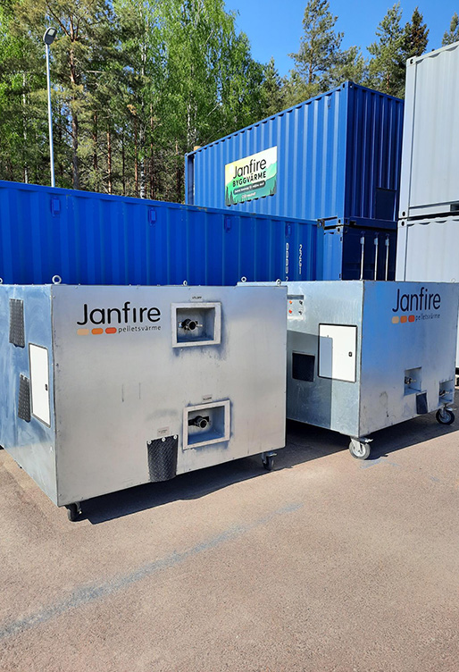 Janfire Luftvärmare 200 kW